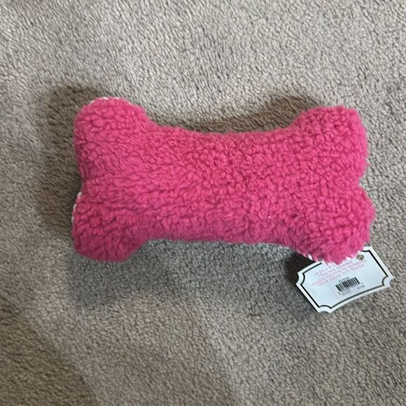 🌸HP 🌸Lilly Pulitzer Blue Plush Dog Toy in Barking Up the Palm Tree! - Picture 3 of 7